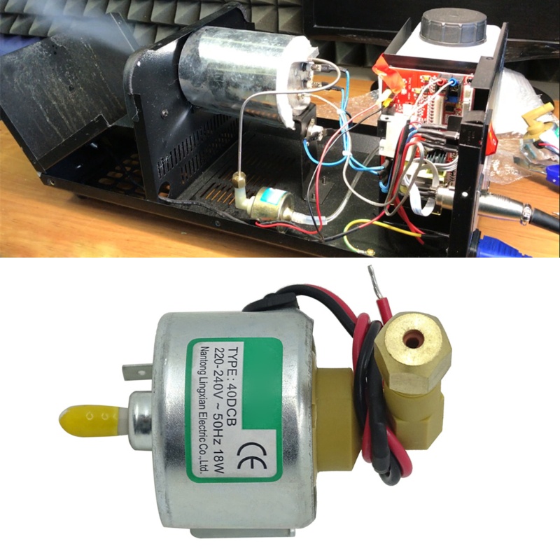 Char Khói Máy 18w 220v 40DCB Bơm Dầu Fogger Máy Hút Nước Động Cơ Phần