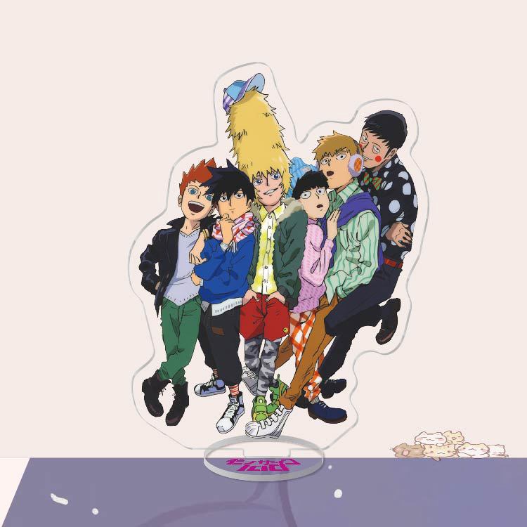 Mô hình standee Mob Psycho 100 tượng mica acrylic anime chibi trang trí ...