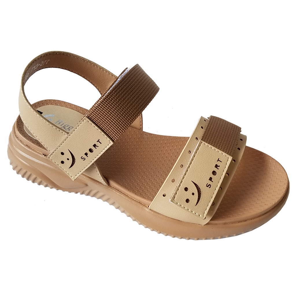 Giày sandal nữ cao cấp BIGGBEN cao 4,5cm HKD522