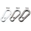 Roly Carabiner Ví Hợp Kim Kẽm Mạ - Màu Đen, Xám, Bạc - Phù Hợp cho Túi Xách và Thắt Lưng