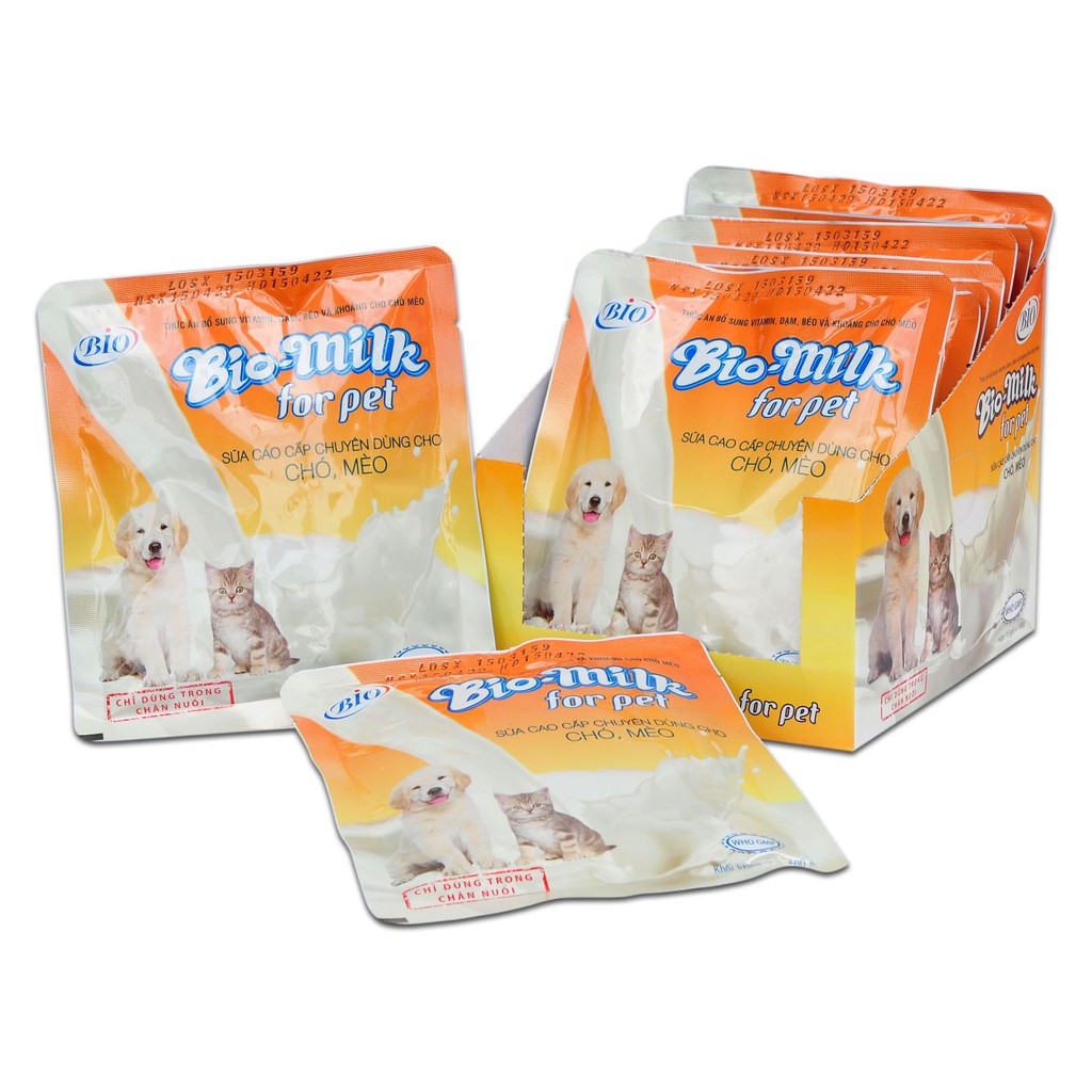 Sữa chó mèo BI-O MILK FOR PET -100g