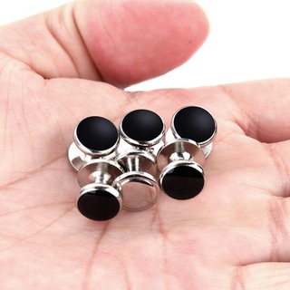 Bộ khuy măng sét và đinh tán cho áo sơ mi Tuxedo 2 khuy măng sét và 6 đinh tán