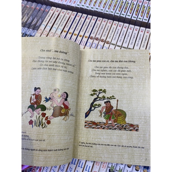 Ảnh Sách-Ca Dao Tục Ngữ Bằng Tranh(Kim Đồng) 3