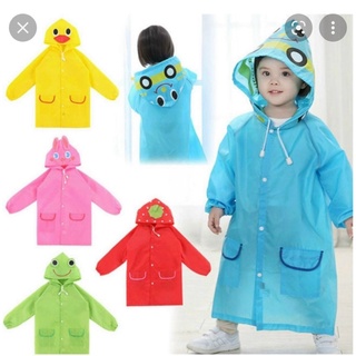 Áo mưa trẻ em loại 1 dày dặn xinh xắn cho bé 2 đến 8 tuổi - chống thấm nước