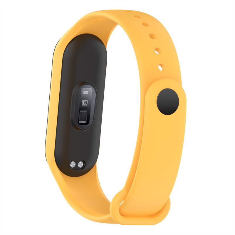 Dây đeo thay thế silicon cho Xiaomi Mi Band 7/6/5/4/3 - màu trơn