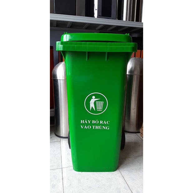 THÙNG RÁC NHỰA XANH 100L | Shopee Việt Nam