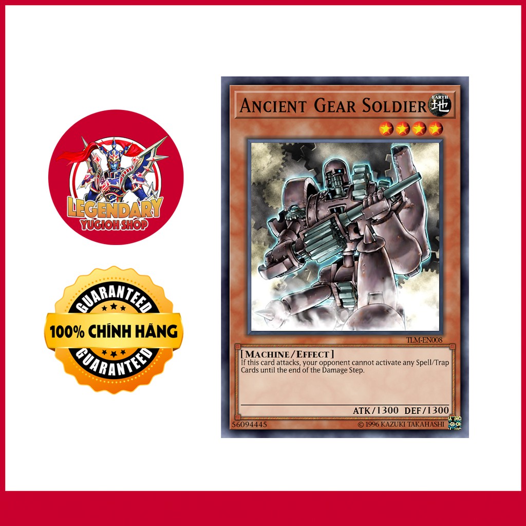 [Thẻ Bài Yugioh Chính Hãng] Ancient Gear Soldier | Shopee Việt Nam