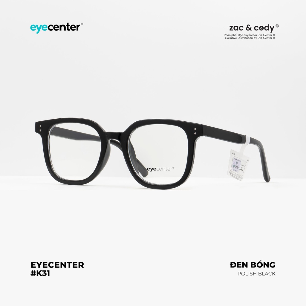 Ảnh Gọng kính cận nam nữ K31S chính hãng EYECENTER nhựa siêu nhẹ nhập khẩu by Eye Center Vietnam 3