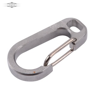 ✅Carabiner Móc Khóa Khóa Hợp Kim Titan Thắt Lưng Kẹp Chống Mất Móc Treo Dụng Cụ