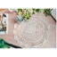 RA/Tấm lót ly cốc móc ren vintage tròn kiểu Âu decor phòng bếp trang trí xinh xắn thủ công