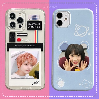 Ốp Điện Thoại Mềm Trong Suốt Kèm Ngăn Đựng Thẻ Cho Xiaomi Redmi Note 11E 11 10 10s 11S 9 8 7 6 5 Pro 9s 4G 5G K50 K40 K30 K20 Pro