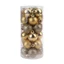 POP 24 Chiếc 3cm Cây Giáng Sinh Trang Trí Baubles Treo Đồ Trang Trí Trang Trí Cho Gia Đình Năm Mới Tiệc Cưới