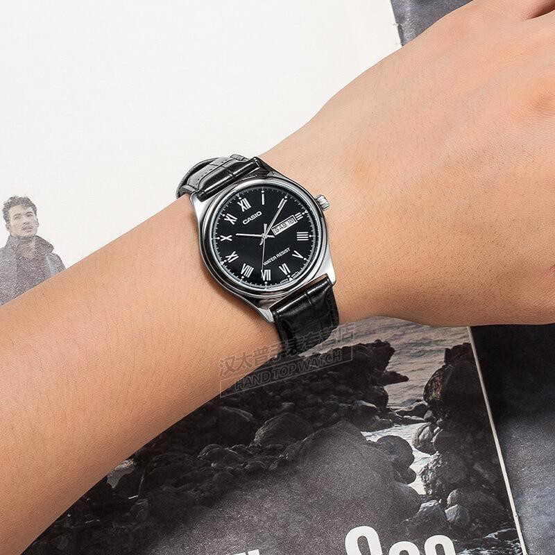 Ảnh Đồng hồ nam dây da chính hãng Casio MTP-V006L-1B 4