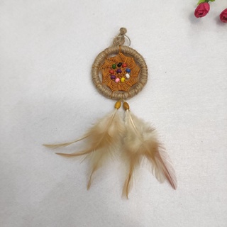 Dreamcatcher móc khóa mini bùa ngủ ngon nhỏ nhắn dễ thương cute nhiều màu độc đáo decor trang trí Pinky Shop