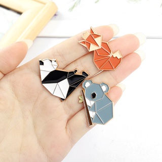Set 5 Ghim Cài Áo Hình Động Vật Đáng Yêu