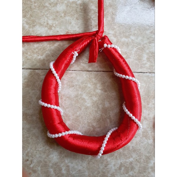 Mấn (vấn) đơn cuốn dây hạt ngọctrai, Mấn đội đầu áo dài, mấn cách tân, phụ kiện thời trang, pk Khánh Huyền