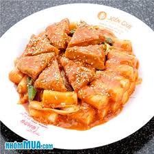 500g BÁNH GẠO NHÂN PHÔ MAI+100G SỐT HÀN QUỐC+100G PHÔ MAI MOZZARELLA