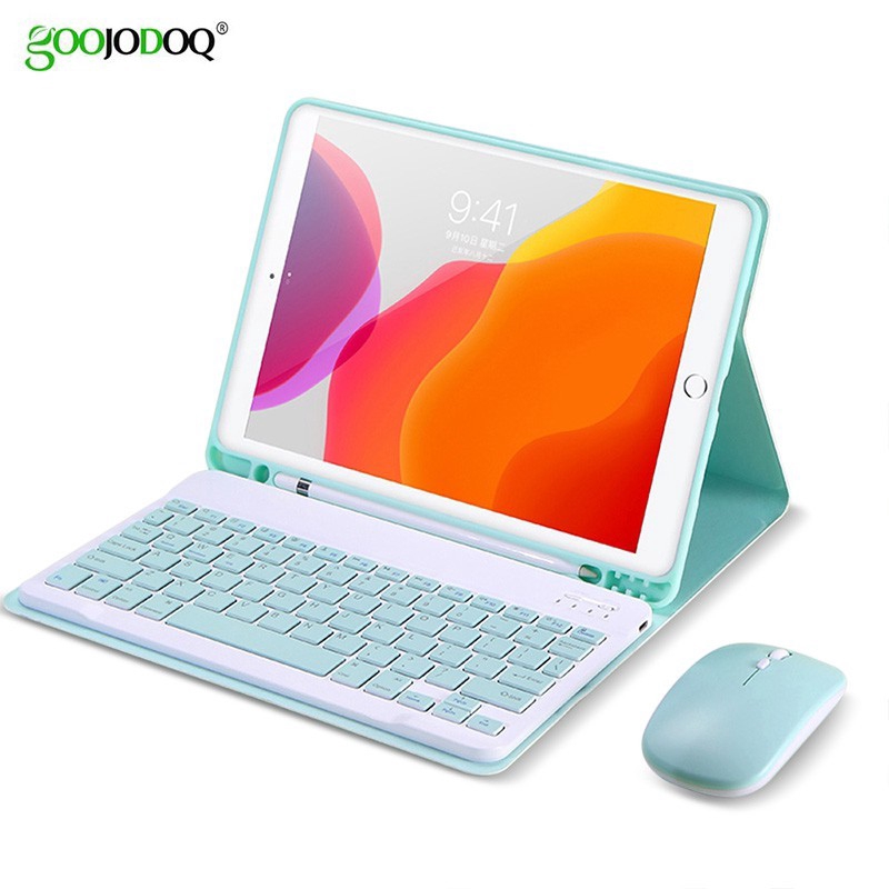 Bao da máy tính bảng GOOJODOQ kèm bàn phím Bluetooth | BigBuy360 - bigbuy360.vn