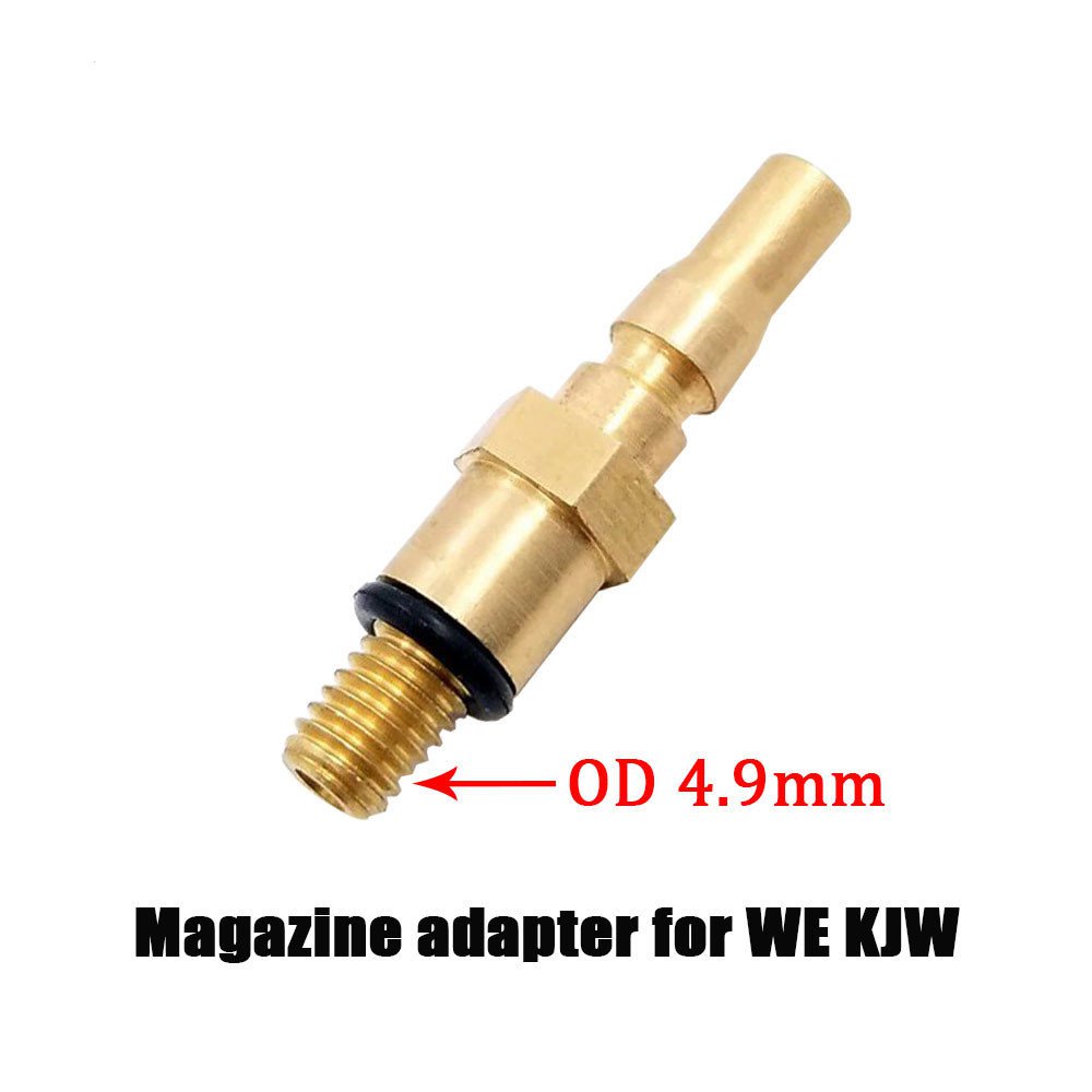 Airsoftfill phụ kiện bộ chuyển đổi sang hộp khí xanh tạp chí đầu dò bộ chuyển đổi bọt khớp nối chữ o wahsers ống cuộn dây