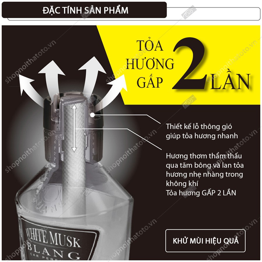 Nước Hoa Khử Mùi Trên Ô Tô CARMATE Blang Liquid VF L812 Aberfitch 130ml Phù Hợp Cho Nhiều Dòng Xe Hơi Xe Tải