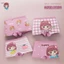 Combo 4 quần chip đùi bé gái màu tím, quần lót cho bé gái 100% cotton Maruka Fashion hình công chúa vui nhộn