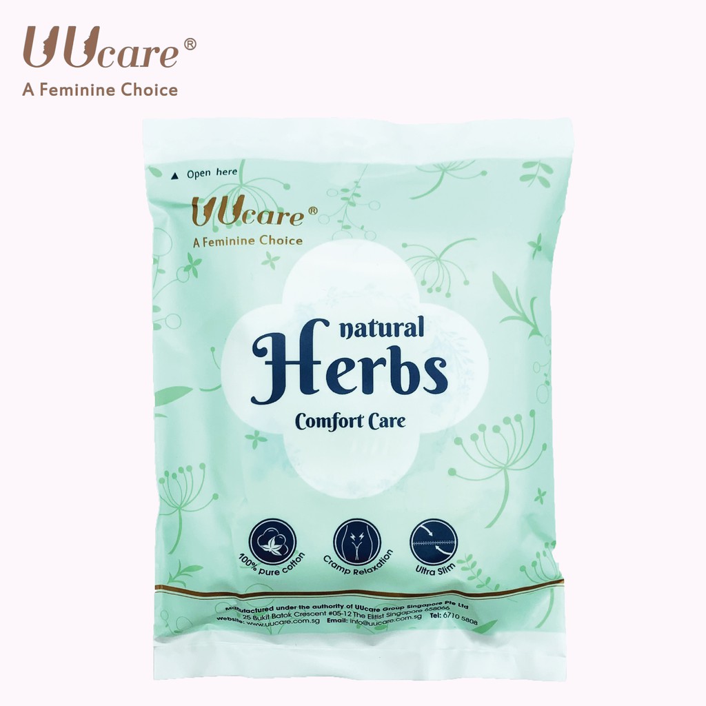 Ảnh Băng vệ sinh Thảo dược UUcare Herbal (2 Miếng dùng thử) 2