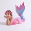 Bộ Đồ Bơi Ba Mảnh Hóa Trang Nàng Tiên Cá Dành Cho Bé Gái
