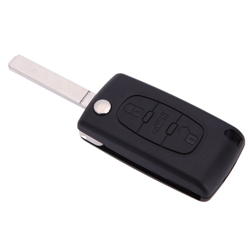 Vỏ chìa khóa điều khiển từ xa 3 nút cho xe PEUGEOT 407 307 308 607