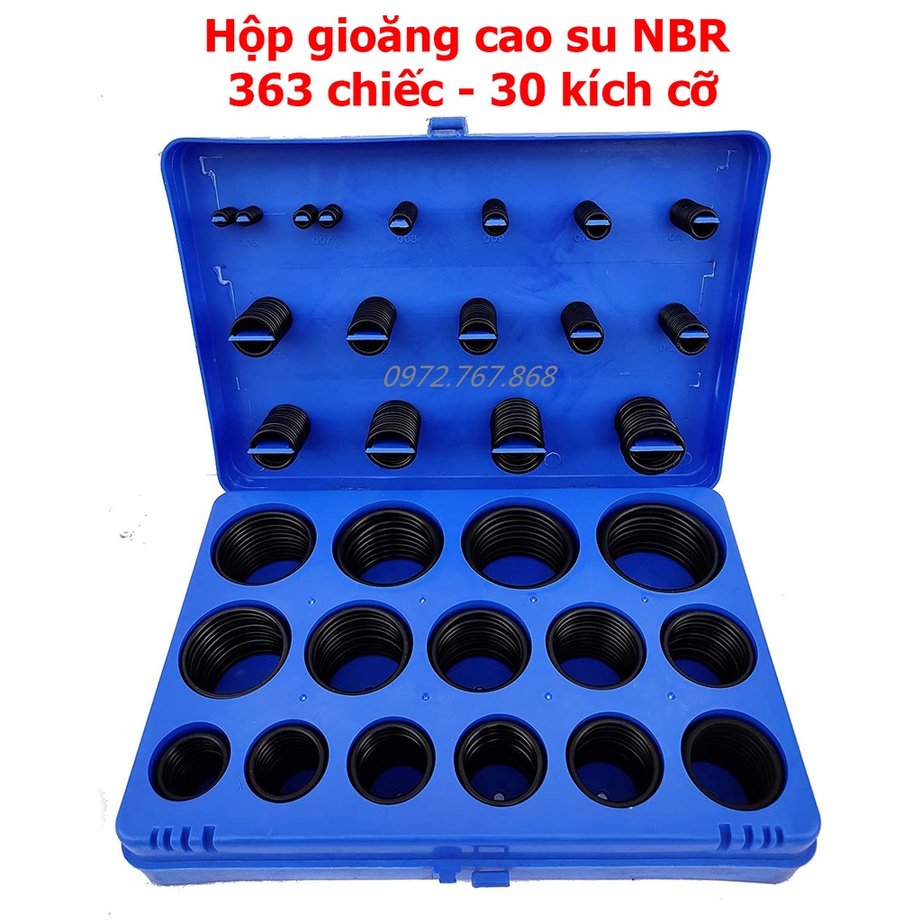 Hộp Gioăng Cao Su O-RING 363 Chiếc, 30 Kích Cỡ | Shopee Việt Nam