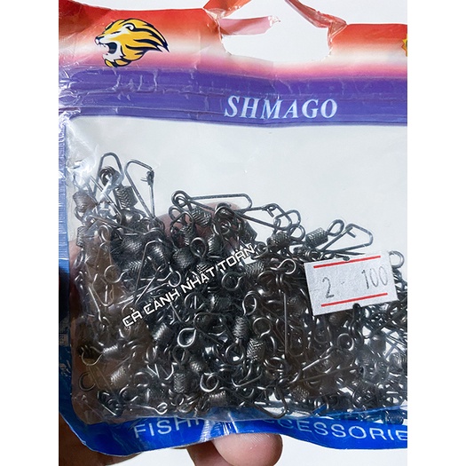 (3 CÁI) KHOÁ LINK CÂU CÁ CHỐNG XOẮN PK1 (LOẠI TỐT)
