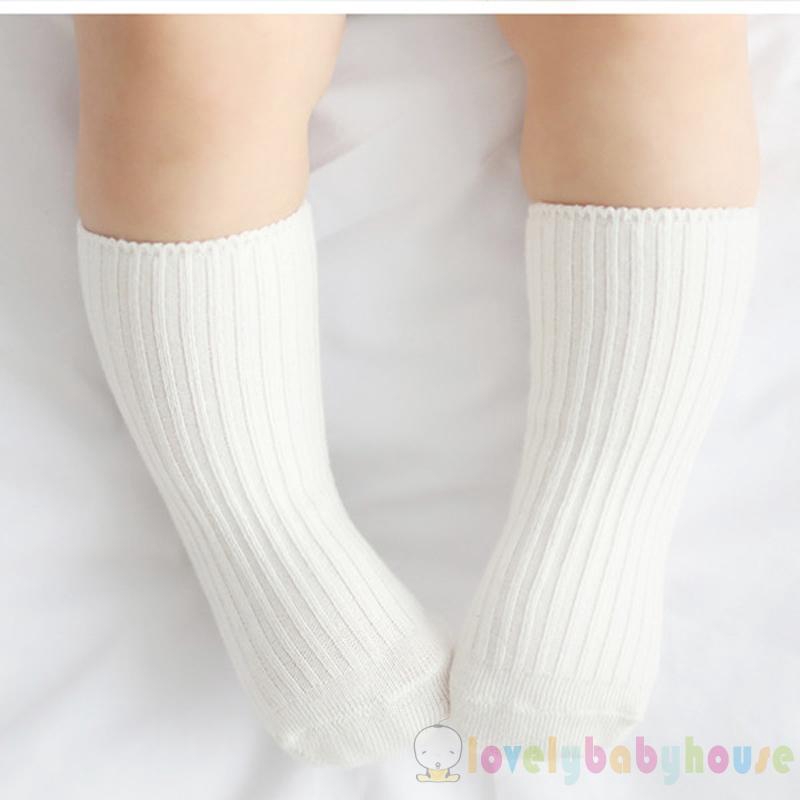 Vớ bông cotton mềm mại dành cho bé trai và bé gái mới sinh/ đang tập đi