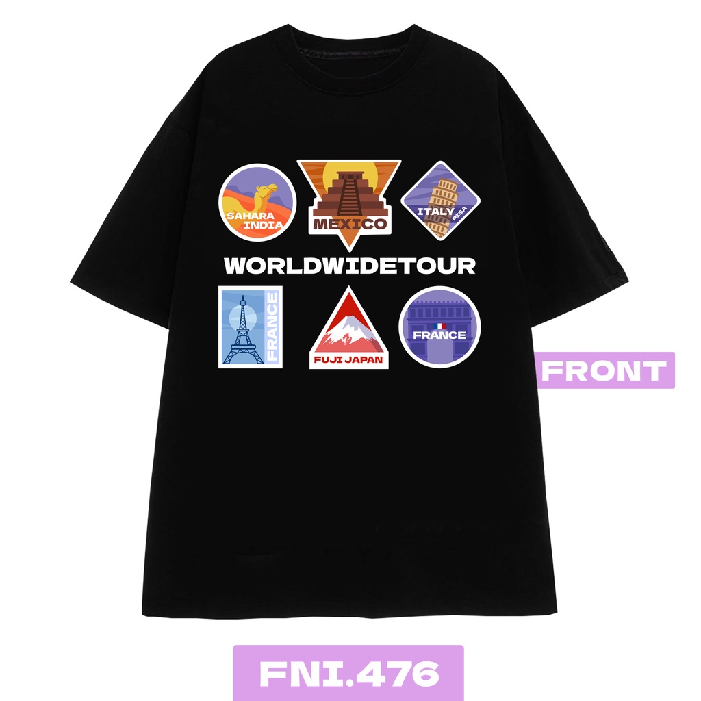Áo thun INFINITEE Fni0476, Thun 100% Cotton - form rộng Unisex.