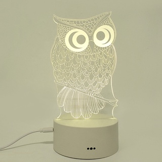 Đế đèn LED Calico cho đế trưng bày nghệ thuật bằng nhựa thủy tinh pha lê 3D Trang trí nhà cửa