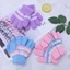 BTF Sang Trọng Sọc Găng Tay Dễ Thương Lông Tơ Cho Bé Có Dây Găng Tay Hoạt Hình Mùa Đông Ấm Áp Full Ngón Tay Găng Tay Màu Ngẫu Nhiên