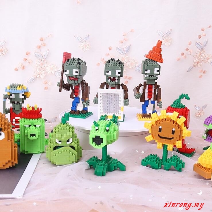 [Khối xây dựng Mini] Zombie Vs Series Mini Hạt nhỏ Micro Lego | Shopee ...