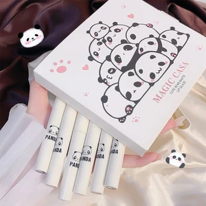 Set 6 Son Kem Lì MAGIC CASA Hình Gấu Dễ Thương Làm Quà Tặng