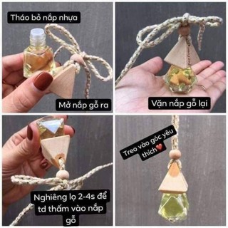Tinh dầu Bạc Hà treo xe nguyên chất 100%