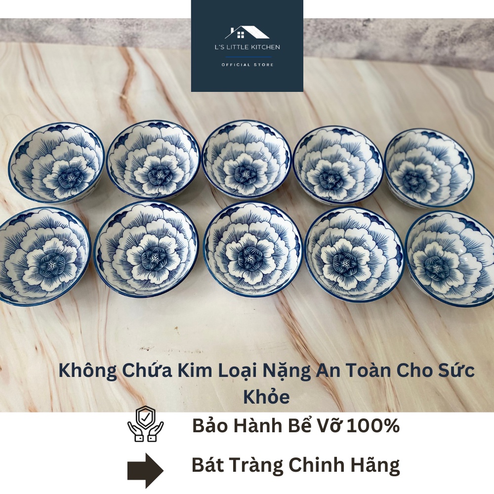 Bộ 10 Chén Ăn Cơm Bát Tràng Cao Cấp, Bát Cơm Cổ, Chén Cơm (100% Chính ...