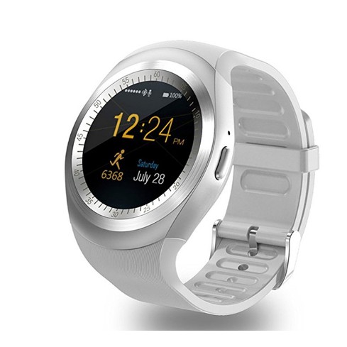 ng h thong minh m t tron cao c p Smartwatch Y1 tr ng Shopee Vi t Nam