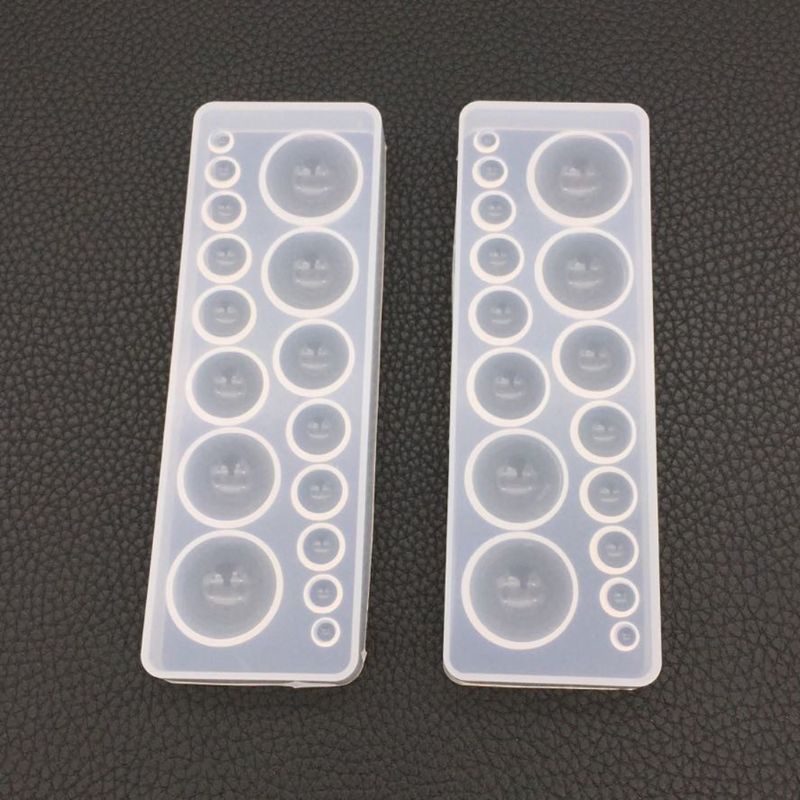 Wellb Khuôn Silicon Trong Suốt Tròn Hình Cầu Khuôn Fondant Khuôn Làm Arom
