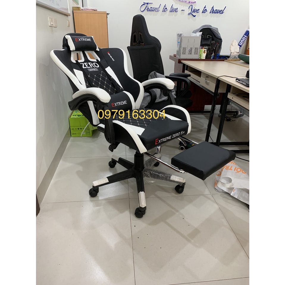 Ghế Gaming Extreme Zero S+ có gác chân - Ghế học tập, làm việc, chơi ...