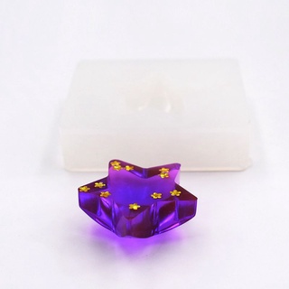 Trang sức thời trang KRA Làm khuôn silicon Hình mặt trăng sao Epoxy