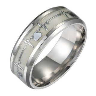 Nhẫn phát sáng nhịp tim độc đáo BHN104