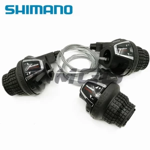 Tay Nắm Xe Đạp Shimano SL-RS35 3×6 / 3×7 Tốc Độ Màu Đen Cho Xe Đạp Leo Núi