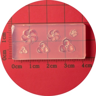 Flgo Nail Art Mold UV Epoxy Resin Keo Khuôn Silicon Khuôn Hoa Ba Chiều