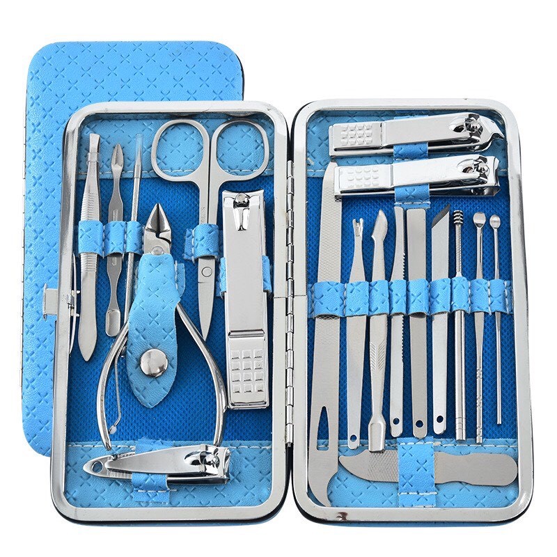 Bộ Dụng Cụ Cắt Móng Tay 10, 12, 19, 20 Món Bằng Thép Không Gỉ-  Bộ Bấm Móng Tay Làm Nail Cao Cấp 39