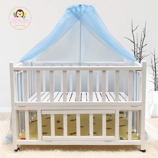 Màn(mùng) chống muỗi cho cũi, nôi em bé có kèm theo khung  và bán riêng lẻ từng sản phẩm - Bảo Hành 12 tháng