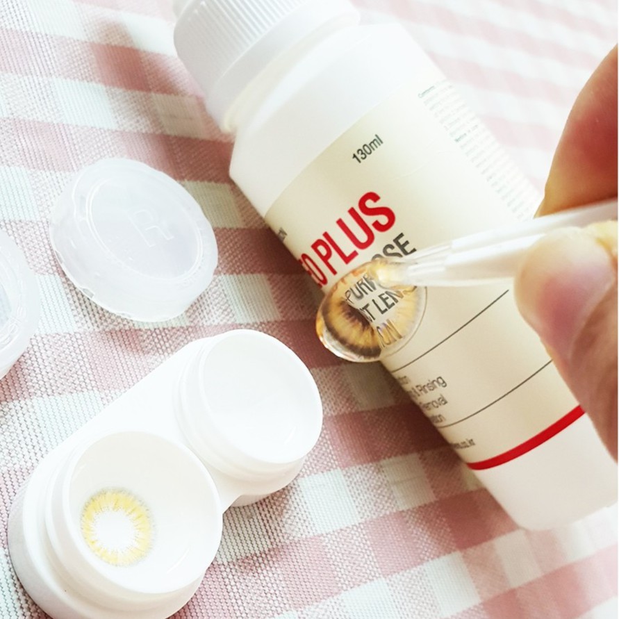 Ảnh Nước ngâm kính áp tròng ANN365, rửa lens mắt hàng ngày, Neo Plus 130ml 2