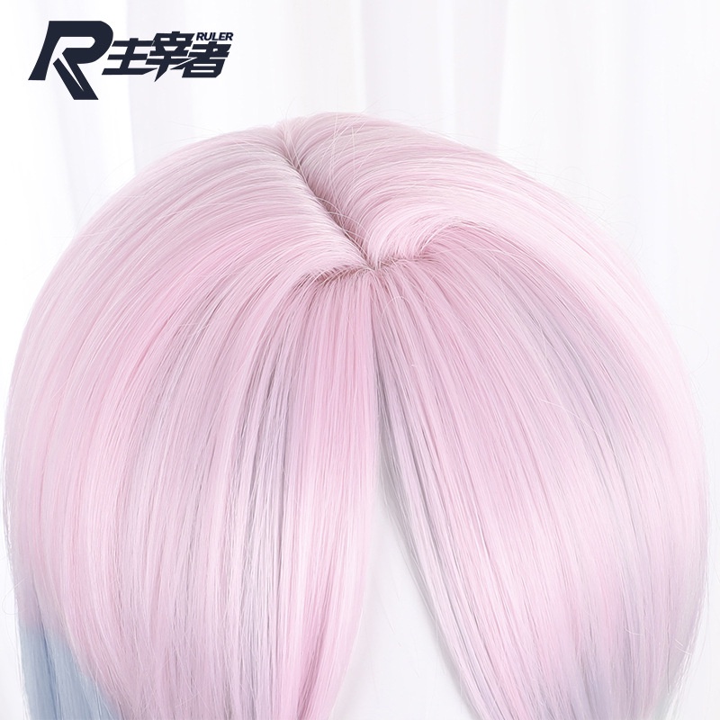 GN Cyberpunk Edgerunners Lucy Tóc Giả Cosplay Anime Nhiều Màu Sắc Tóc Giả Trang Phục Lông Tơ Tóc Giả Halloween NG