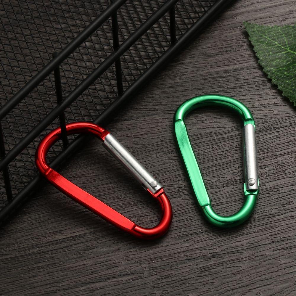 GETVOW Khóa Móc Carabiner Thể Thao Nhôm Hợp Kim, Nhiều Màu, Phù hợp Hoạt động Ngoài Trời